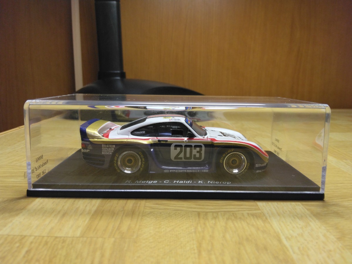 ミニカー1/43 Spark Porsche 961 n203 LM 1987 S0961 スパーク