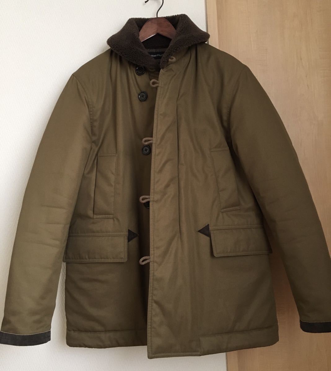 お早めに！美品　アンクラウド　ジープコート　カーキ　M ブルコ　uncrowd ハーレー　バイカー ウエストライド westride bulco