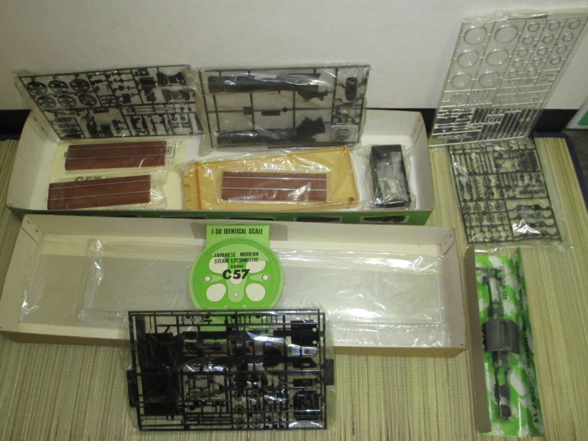 蒸気機関車 1⁄50 プラモデル OTAKI C57 Yahoo!オークション 1⁄50 - | 開封