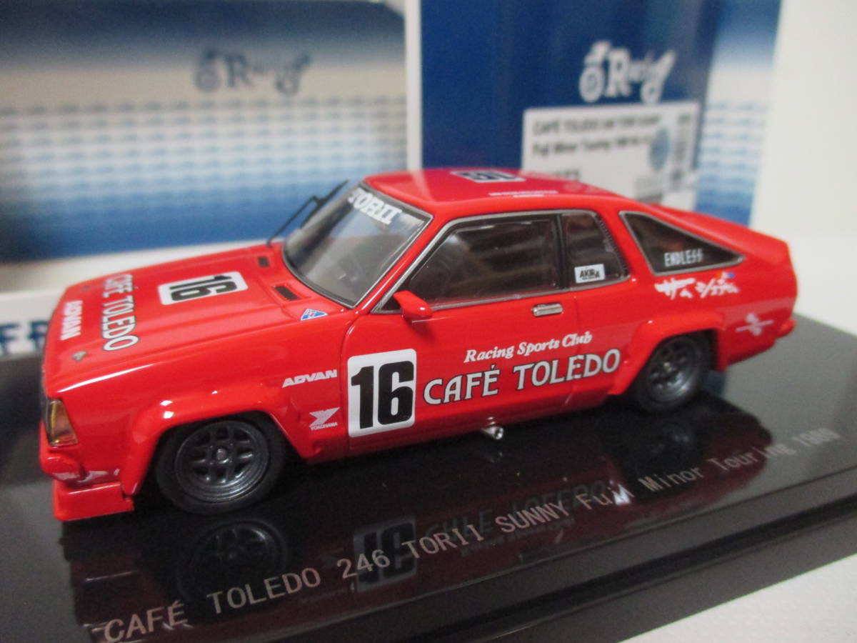 1⁄43 0 サニー 1 TOLEDO CAFE TORII Fuji SUNNY Minor トリイ エブロ