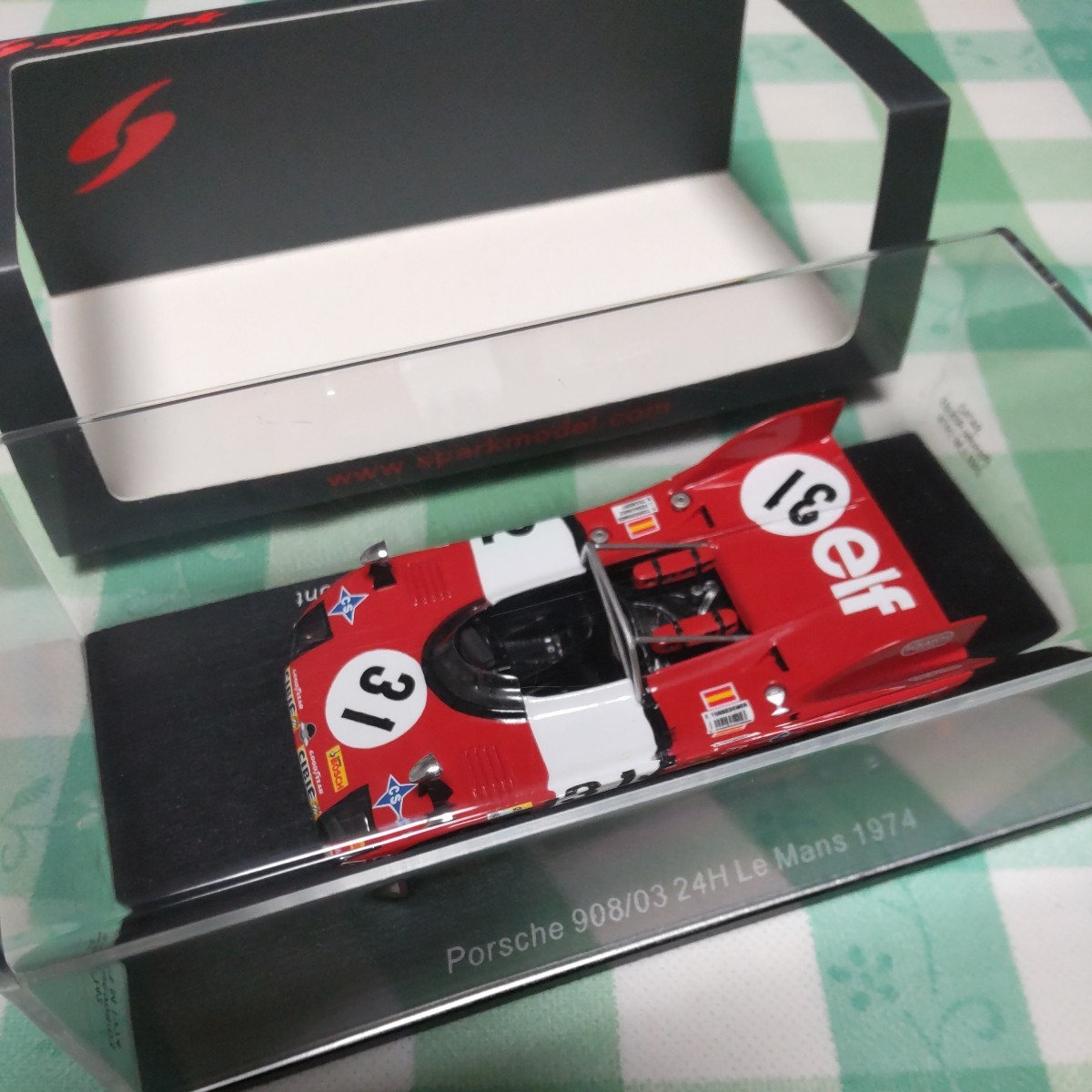 1/43 ポルシェ９０８/０３ LM1974 #31