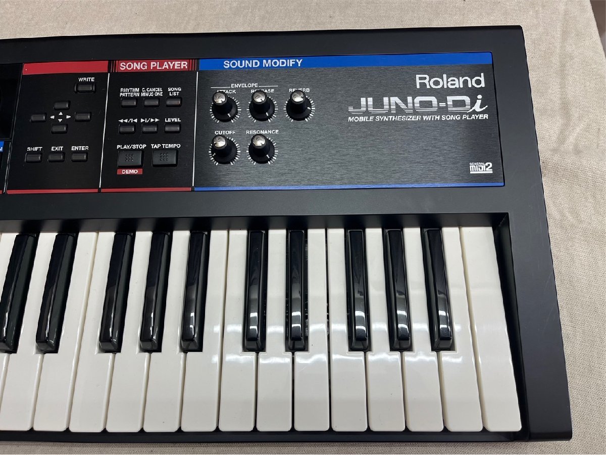 凸0349 中古品 楽器 シンセサイザー Roland JUNO-Di MIDI2 ローランド