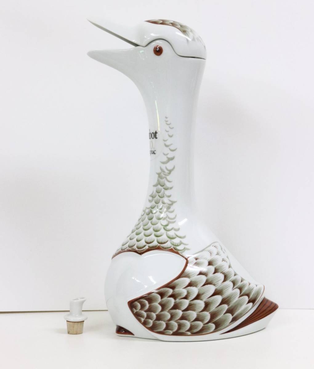 ◎未開栓◎Chabot シャボー XO Armagnac グース陶器 ブランデー 40％ 700ml アルマニャック 替え栓付き◎5095-11