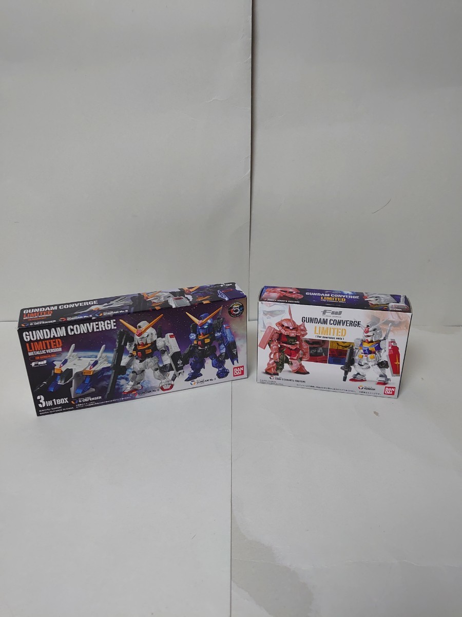 赤字超特価，本物保証 機動戦士ガンダム FW GUNDAM CONVERGE：CORE コンバージ 海外限定 ガンダム ザクⅡ マークⅡ メタリックver 2個セット 同梱可(ガンダム)｜売買されたオークション情報、yahooの商品情報をアーカイブ その他