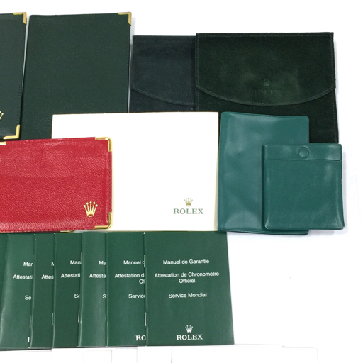 付属品のみ】 ロレックス ROLEX 時計用 純正品 保証書ケース 冊子 等