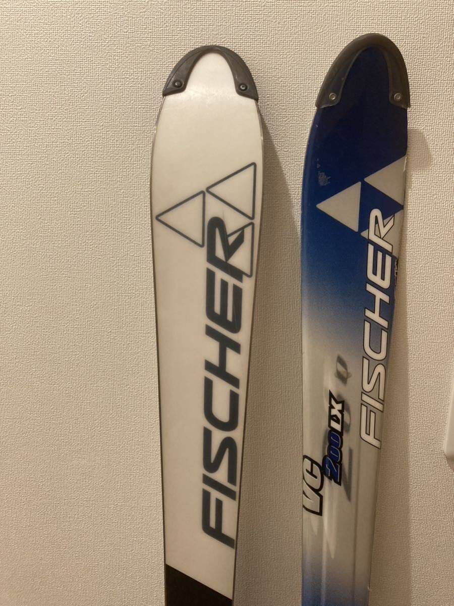 FISCHER VC 200LX 158㎝ スキー板 ビンディング付 中古現状(160cm