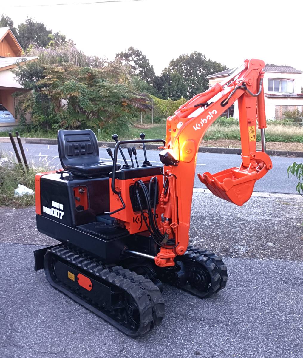 kubota クボタ☆ KH007 ☆ユンボミニショベル. 時間671. 100km送料無料
