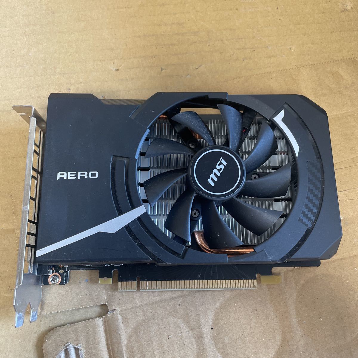 D-75）msi GeForce GTX1650 D6 AERO ITX OCV2 本体のみ 動作確認済み