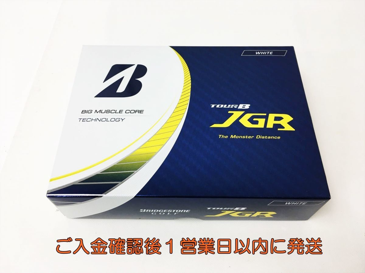 未使用品 ゴルフ ゴルフボール ブリヂストン TOUR B JGR WHITE 1ダース G02-172rm/F3