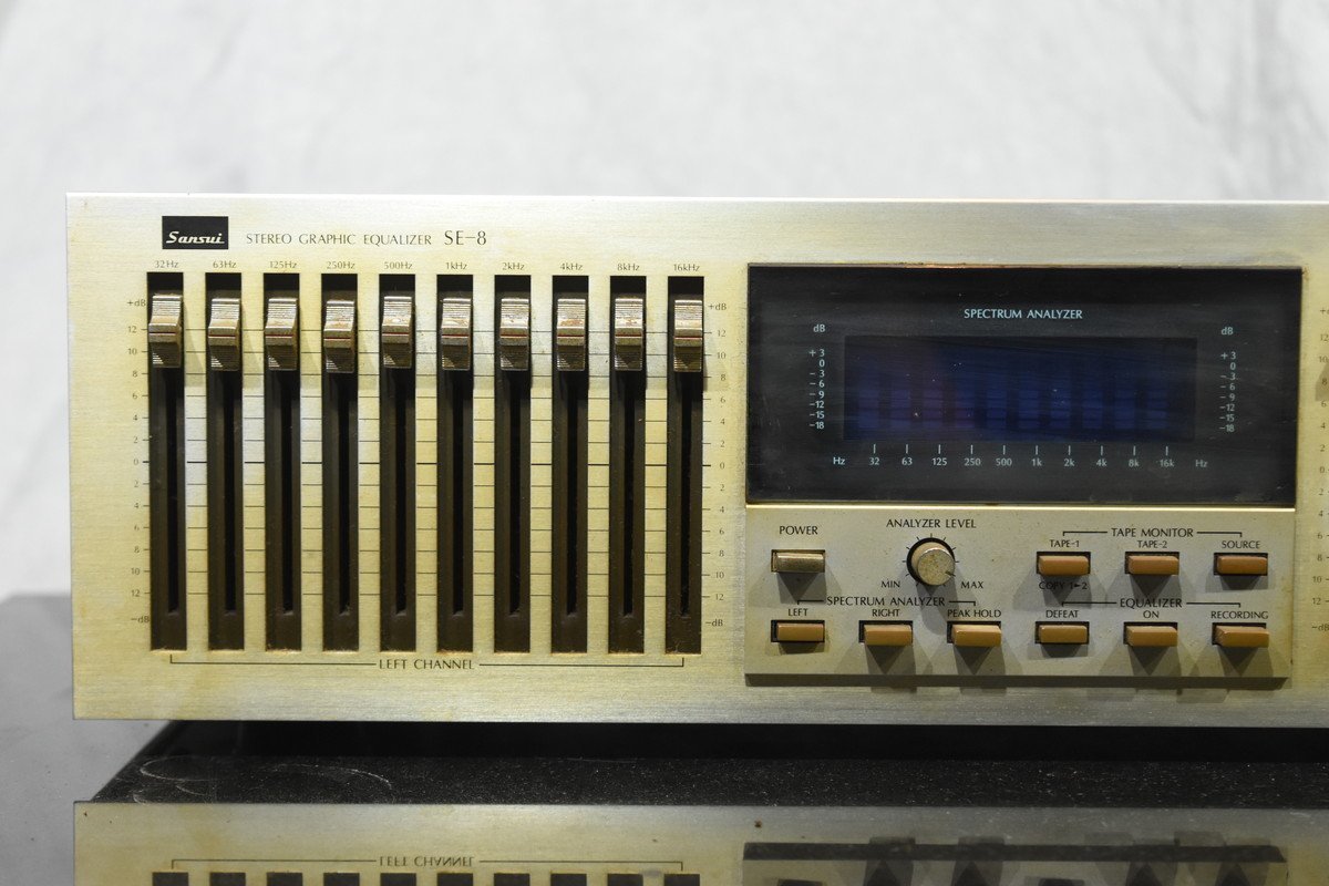 サンスイ SANSUI グラフィックイコライザー Sansui SE-8Ⅱ SE-8 山水