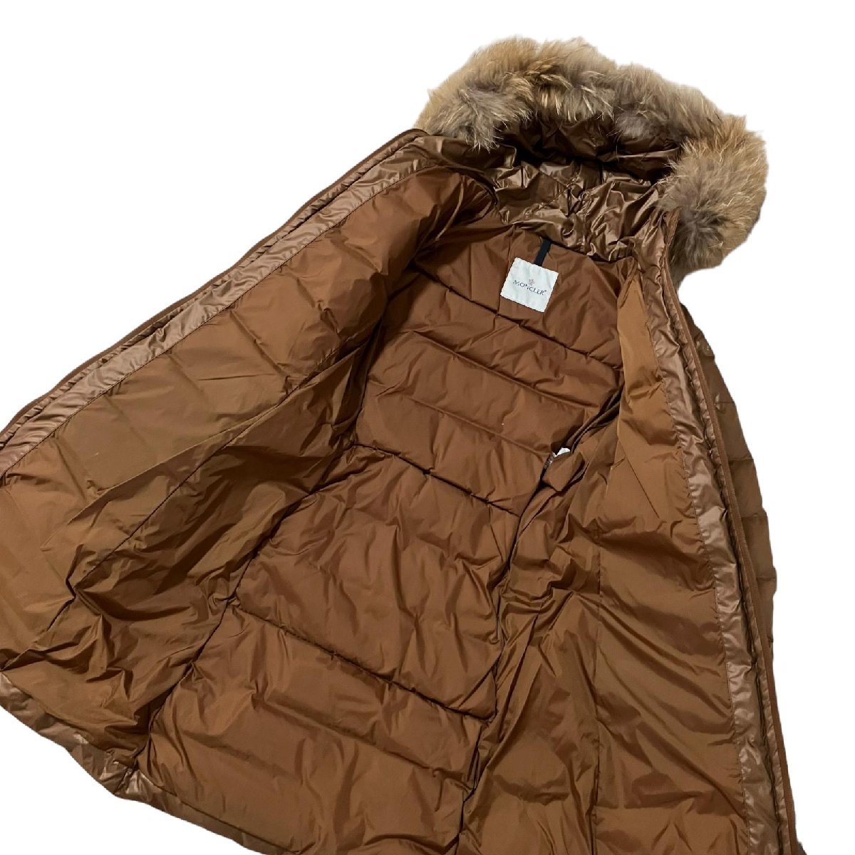 MONCLER モンクレール ナンテス ロング ダウンコート フード付き 