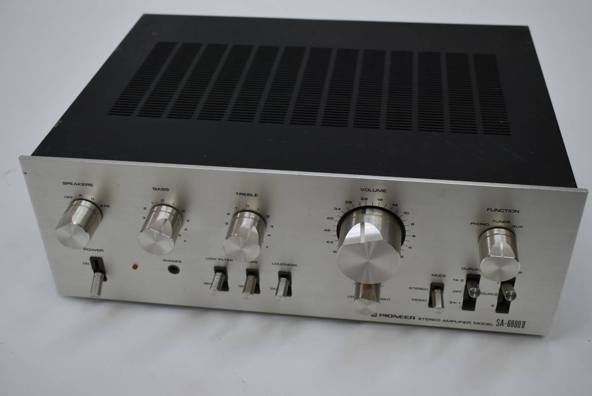 Pioneer パイオニア プリメインアンプ SA-6800II パイオニア ☆パイオニア(PIONEER) SA-6800Ⅱ プリメインアンプ AV
