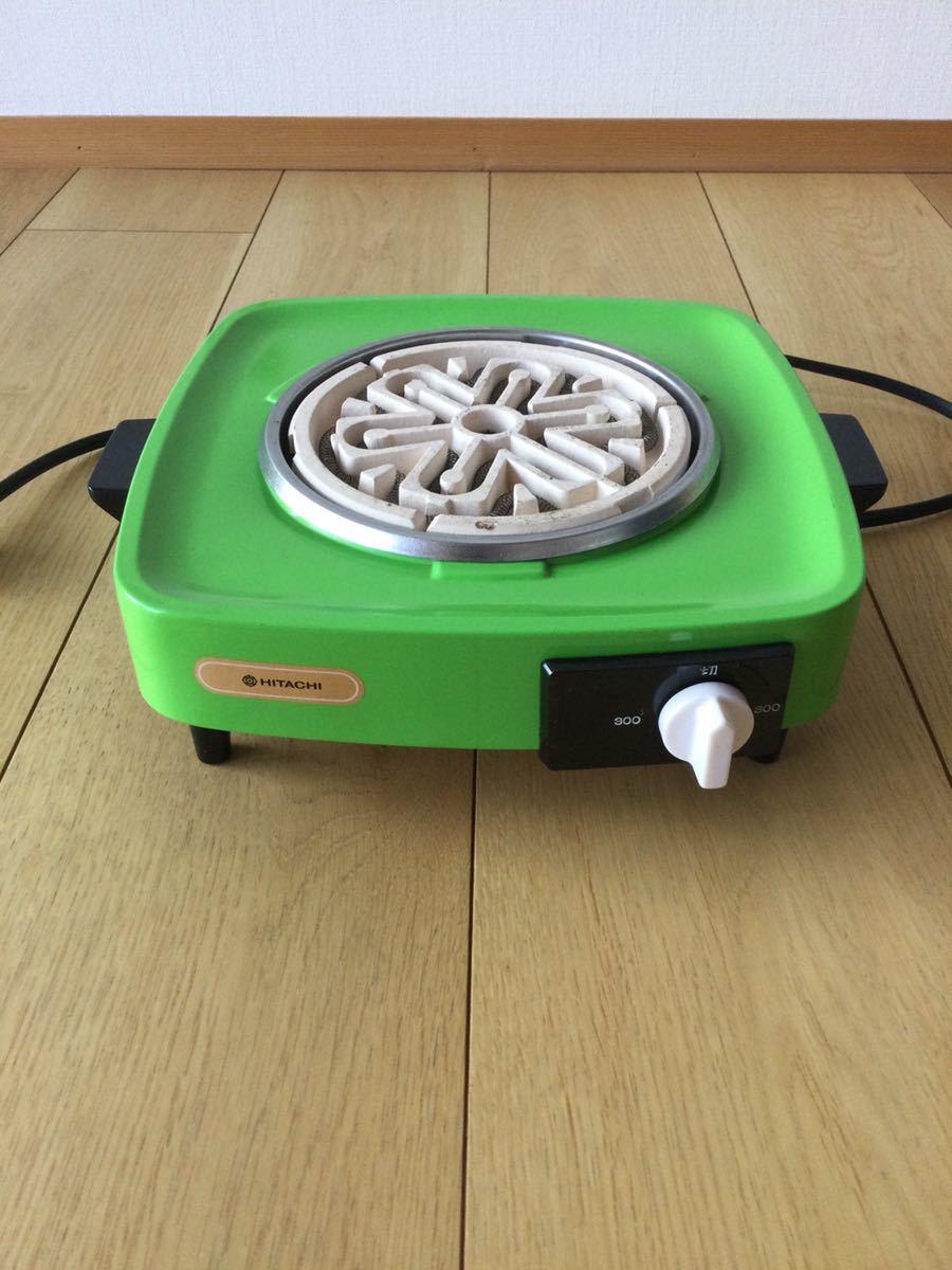電気コンロ 日立　昭和レトロ