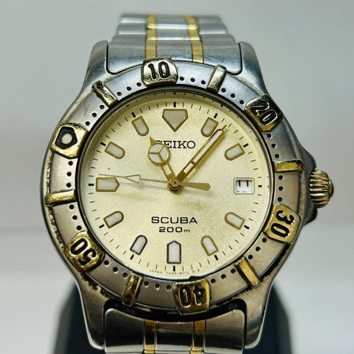 1円 セイコー スキューバ 200m 7N35-6010 他 SEIKO5 6309-4010 