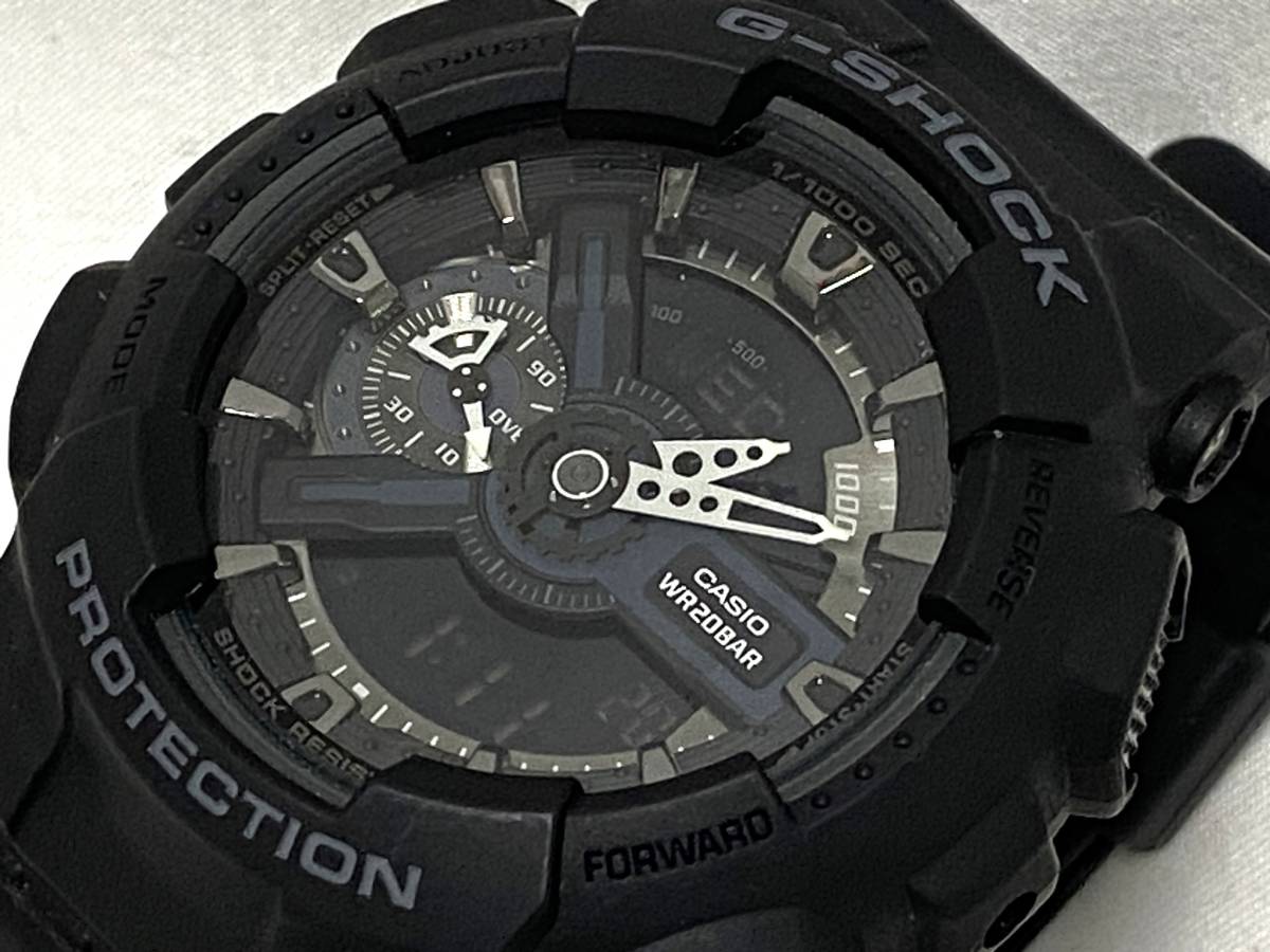 GA-100CF-1A9JF | CASIO G-SHOCK GA-100CF アナデジ 電池新品交換済【極美