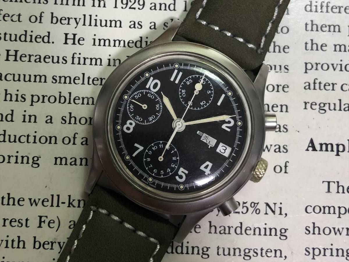 EXALT エクサルト クロノグラフ 手巻 バルジュー7760 Valjoux 7760 
