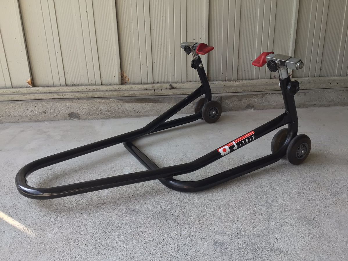 J-TRIP Jトリップ ロングローラースタンド JT120BK ブラック　L受け付き JT104L2