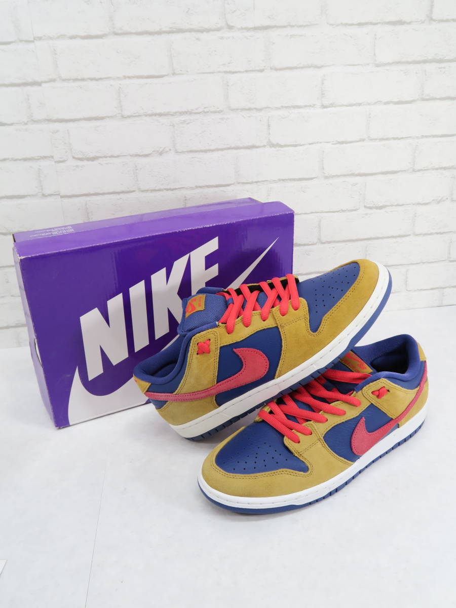 370【1円～】NIKE ナイキ ダンクロー プロ ウィートアンドパープル BQ6817-700 スニーカー 29cm