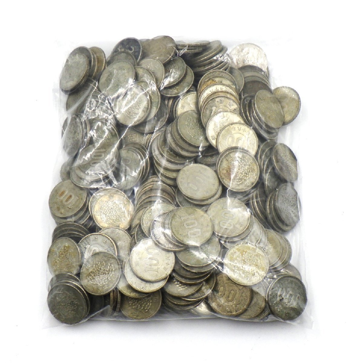 稲穂 100円銀貨 大量まとめ 総重量:約1489g 硬貨 古銭 昭和 y14-2010465【Y商品】