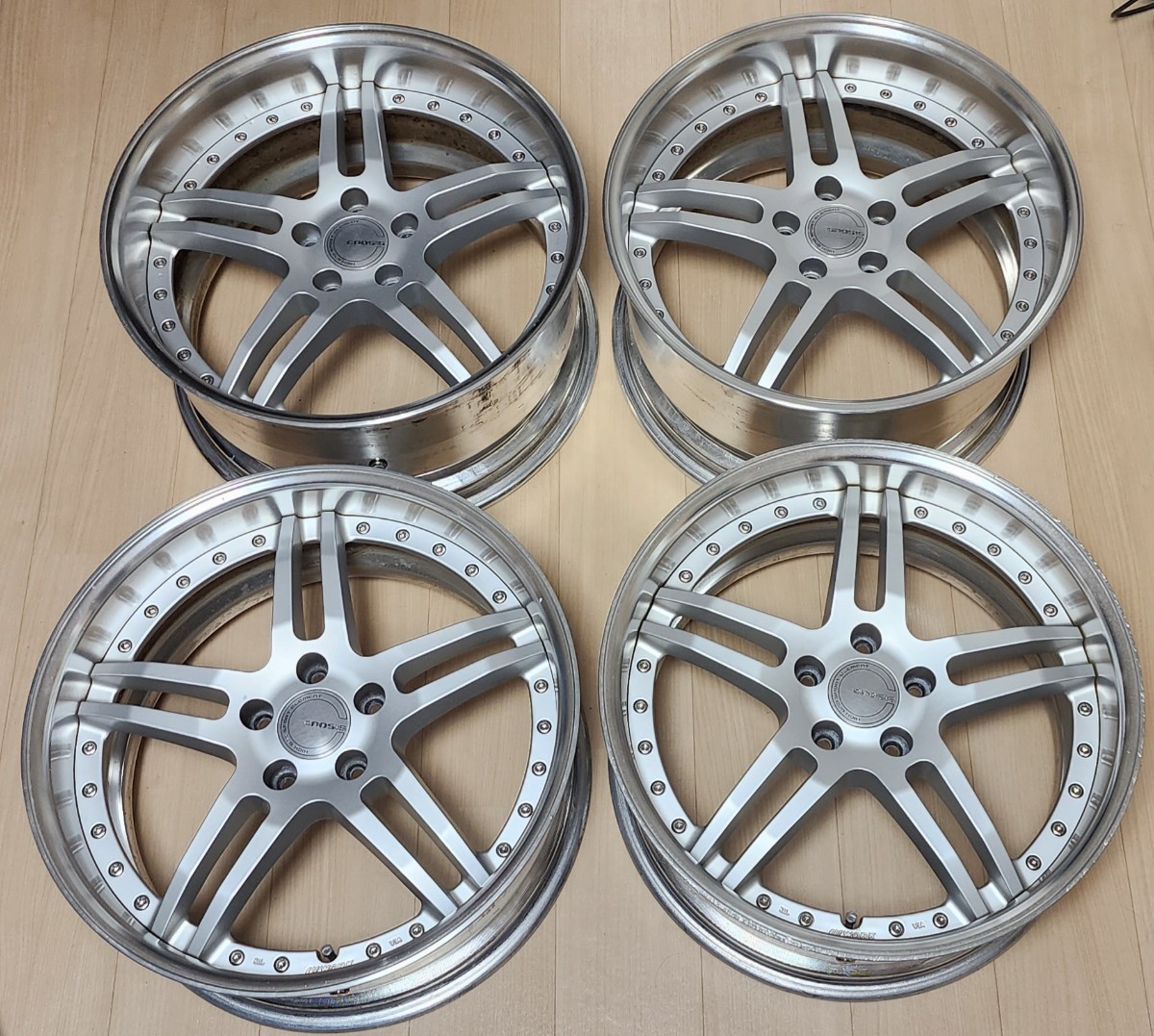 深リム WORK GNOSIS ワーク グノーシス GS2 19インチ 9J +35 10J +35