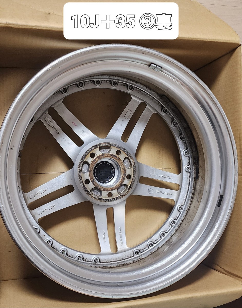 深リム WORK GNOSIS ワーク グノーシス GS2 19インチ 9J +35 10J +35