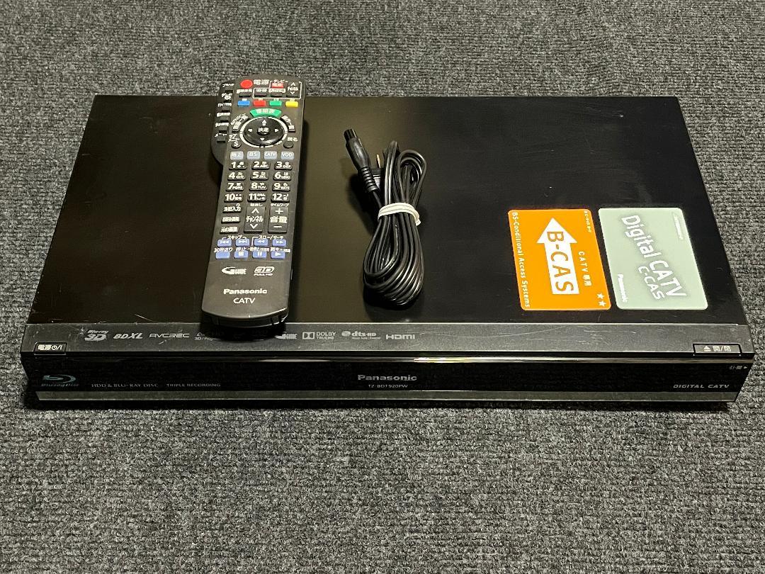 Panasonic TZ-BDT920PW CATVデジタルセットトップボックス ホーム