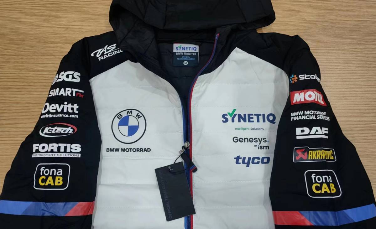 M)BMW MOTORRAD WorldSBK Team RaceWear Down Jacket公式 ダウン 