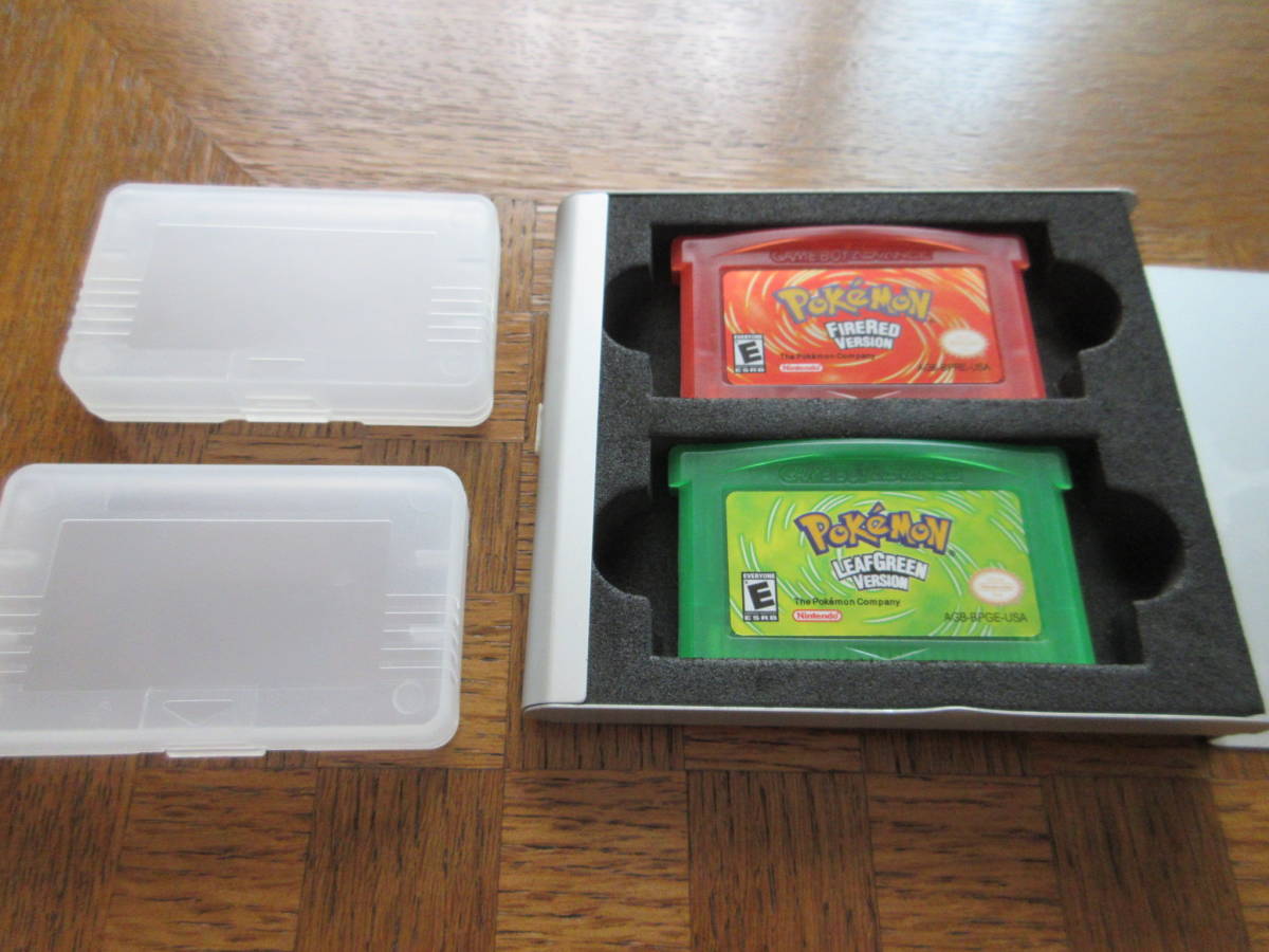 人気セール，新作登場 海外版 GBA ポケットモンスター ファイア レッド リーフ グリーン 英語版 ／ ポケモン ゲームボーイ アドバンス(ロールプレイング)｜売買されたオークション情報、yahooの商品情報をアーカイ タイトル
