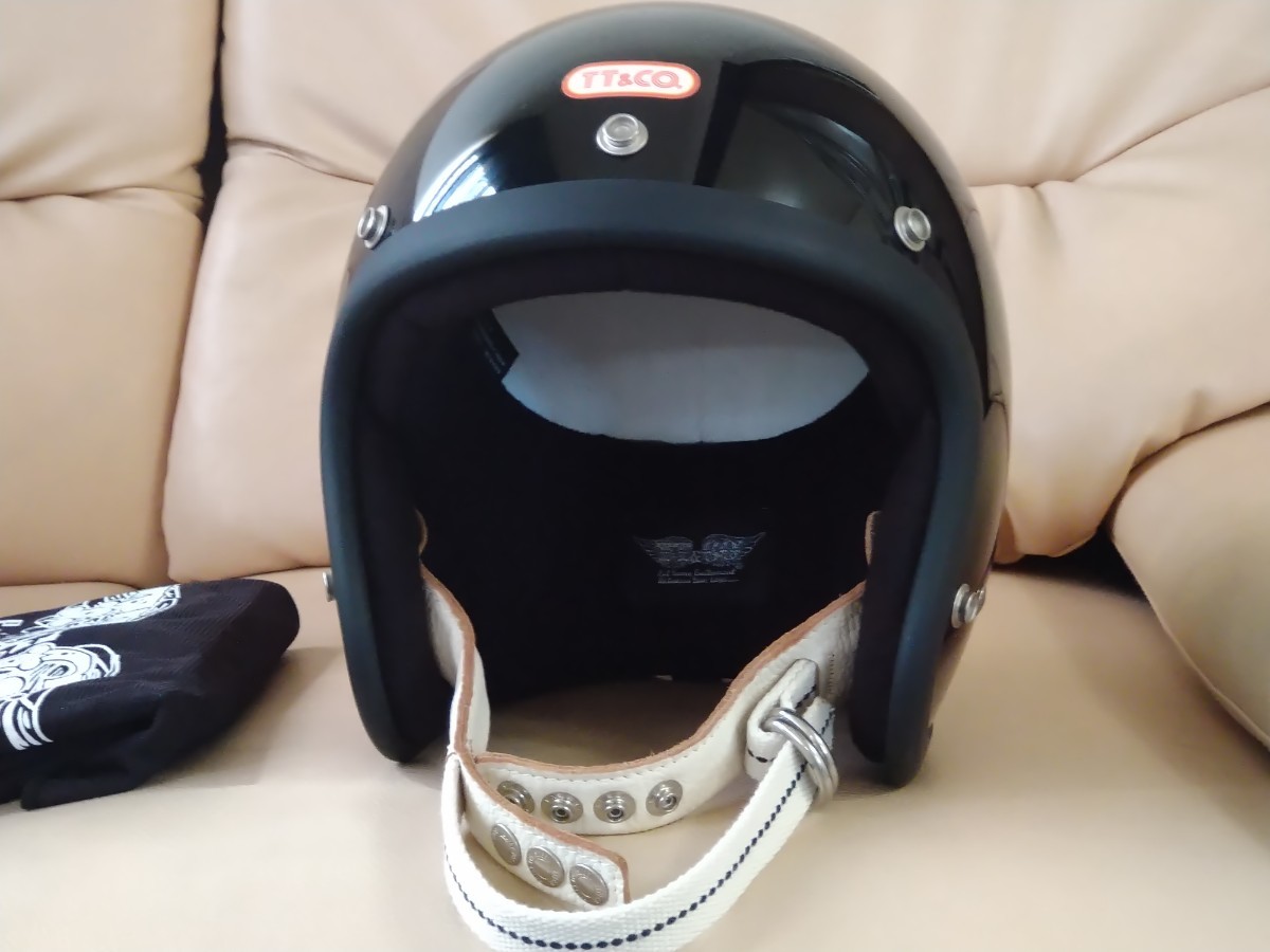 TT&CO 厳しかっ スーパーマグナム ジェットヘルメット TT05J