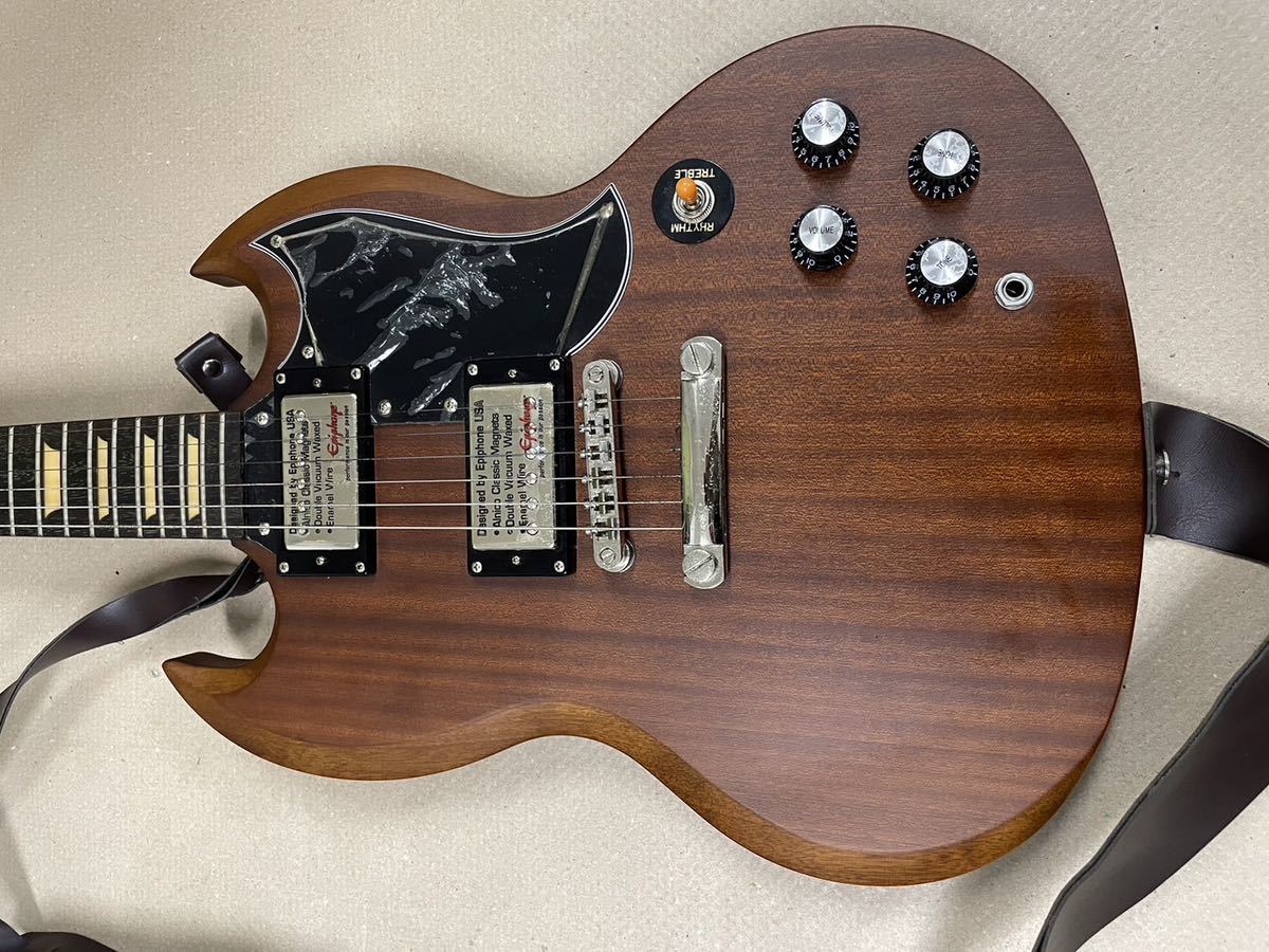 Epiphone G-400 Pro SG - Ebony | Sweetwater Epiphone G-400pro SG