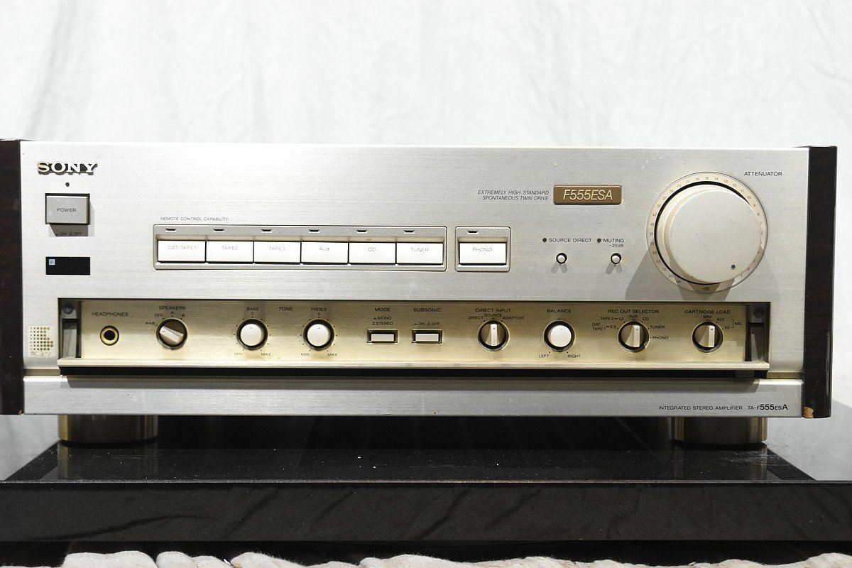 SONY ソニー TA-F555ESA 希少 ビンテージ 50⁄60Hz SONY/ソニー