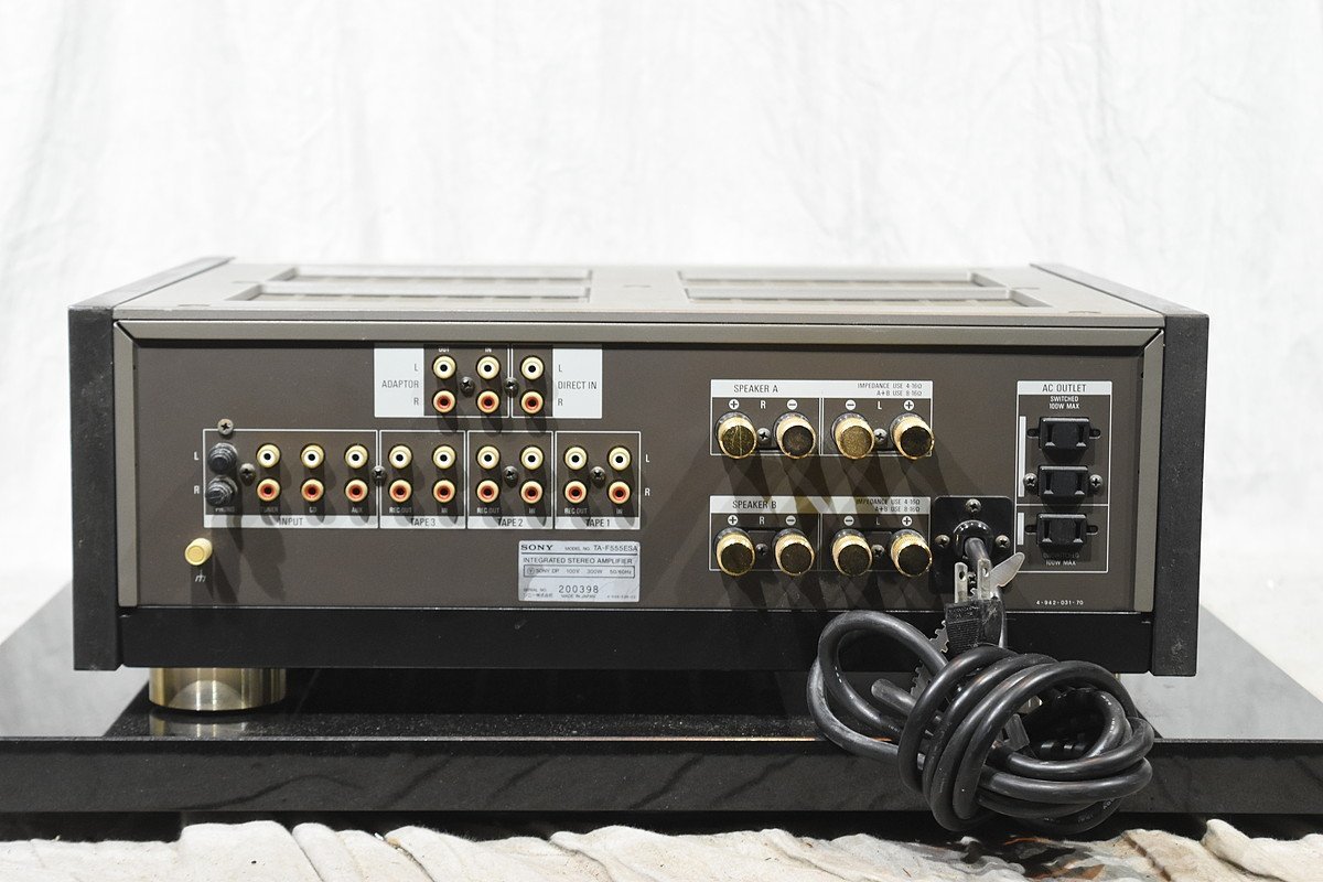 SONY ソニー TA-F555ESA 希少 ビンテージ 50⁄60Hz SONY/ソニー