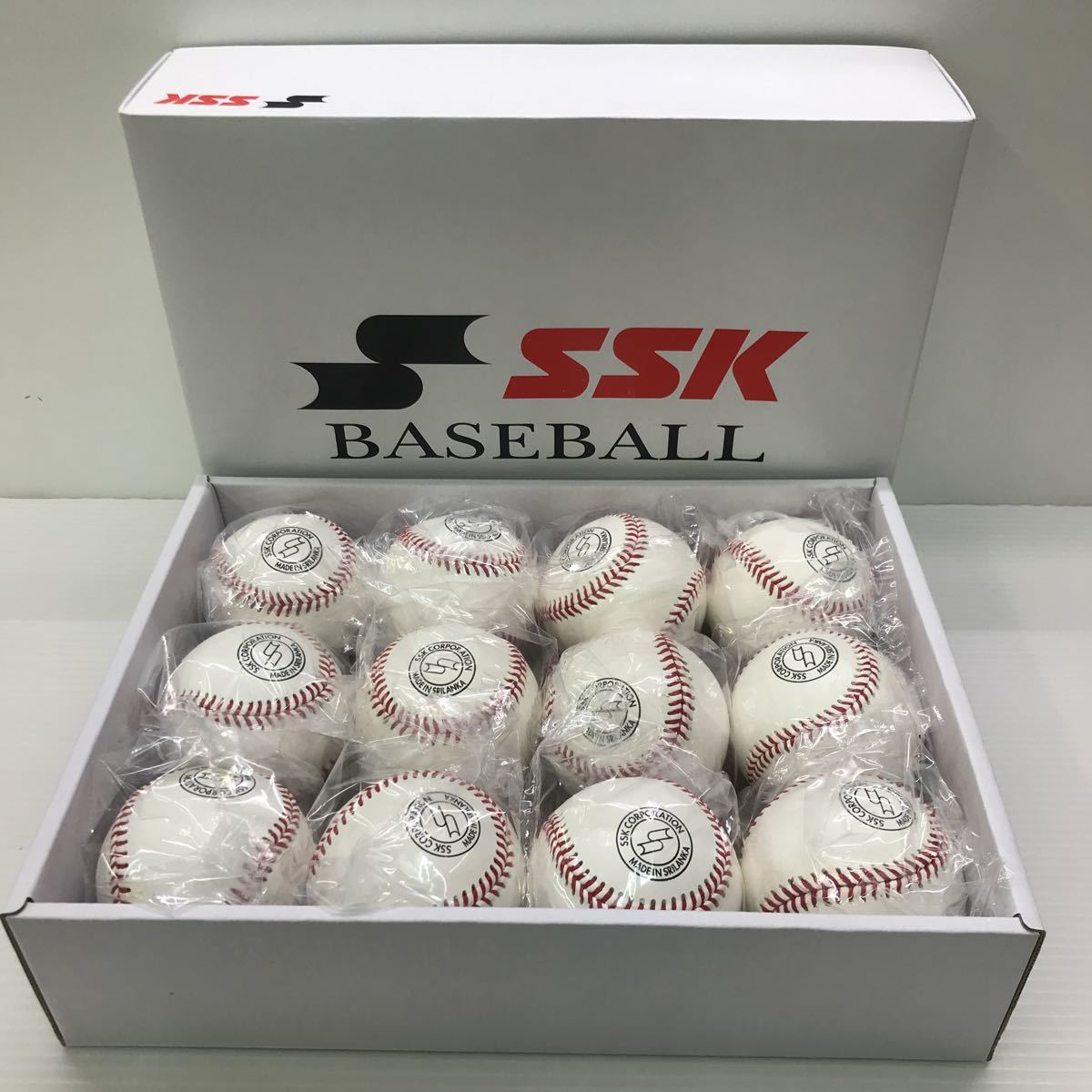 H-3541 未使用品 エスエスケイ SSK 硬式野球用 練習球 GD85 12球 1