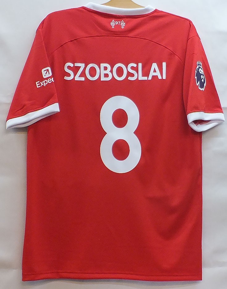 新品☆ショボスライ☆リバプール☆赤L8番☆ハンガリー代表☆ニューモデル☆ソボスライ☆ライプツィヒ