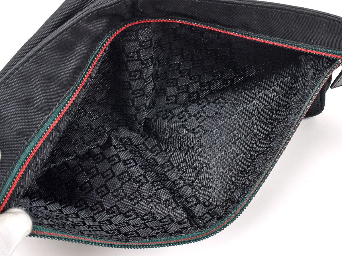 GUCCI グッチ ボディバッグ - シェリーライン 美品 ウエストバッグ GG