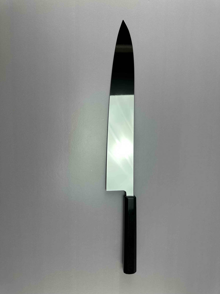 梵静刃物 大珍品 ステンレス鋼 高光沢度鏡面仕上げ 新品 尺一寸 V