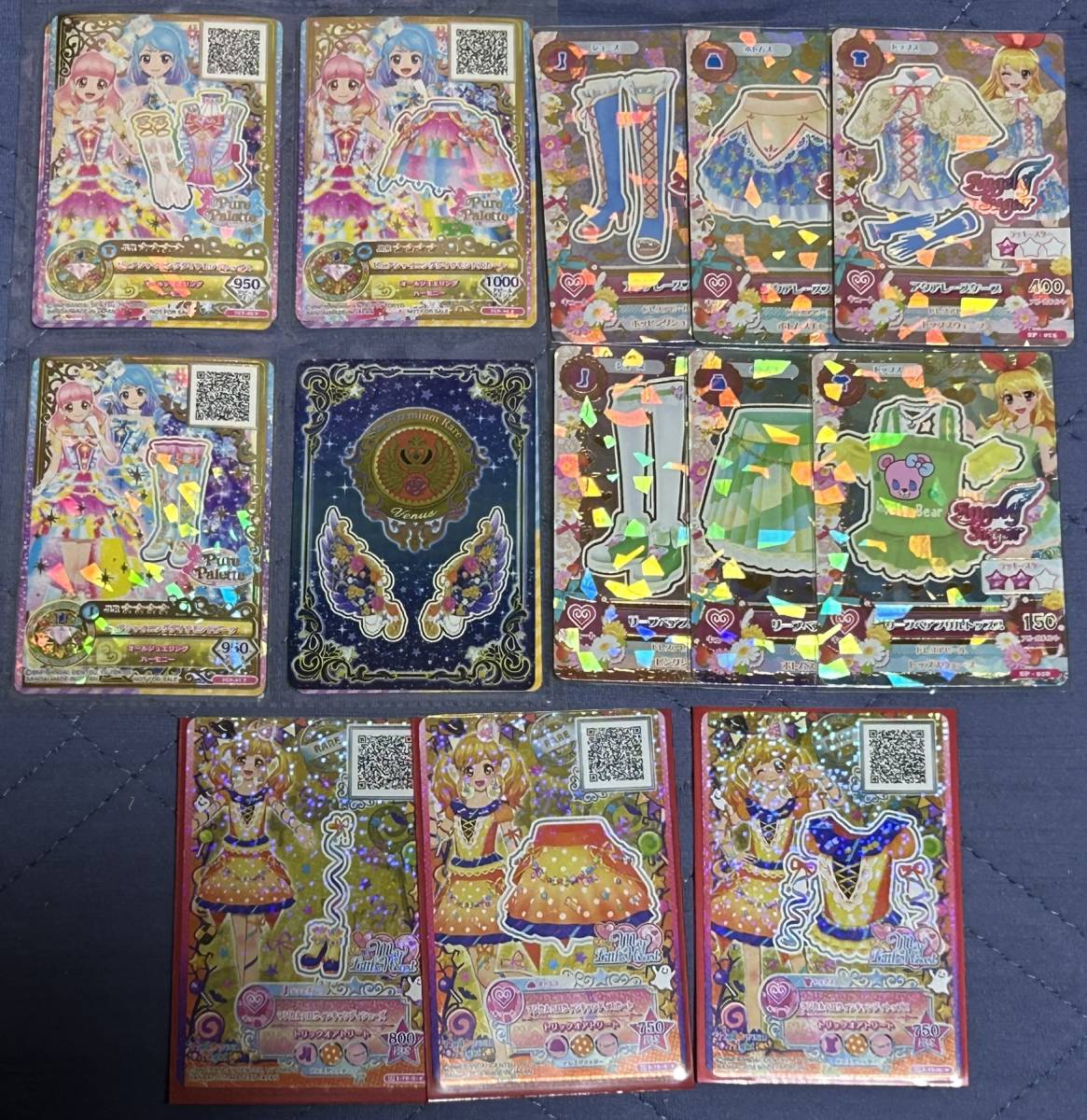 大量1円～】アイカツ！カード 大量約450枚 まとめ売り スリーブ保管 
