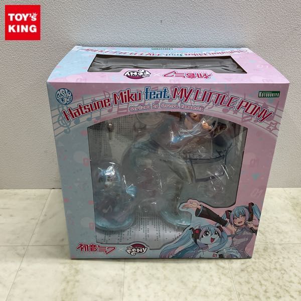 1円〜 未開封 コトブキヤ BISHOUJO 1/7 初音ミク feat. MY LITTLE PONY美少女