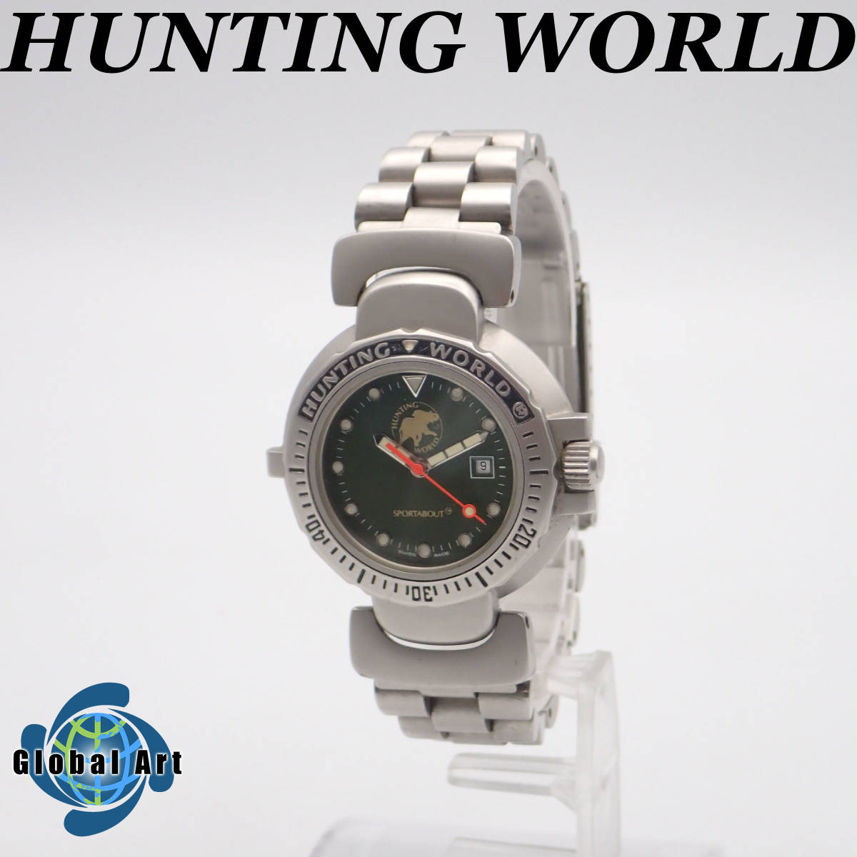 う10166/HUNTING WORLD ハンティングワールド/SPORTABOUT/クオーツ 