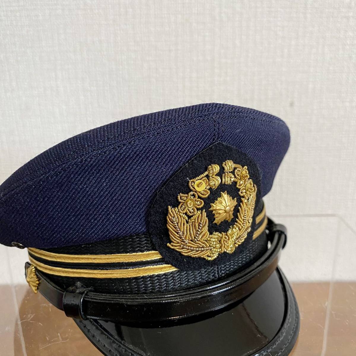 希少 ミニチュア 警察官帽子 制帽 帽子 / ミニサイズ 警視庁 ポリス