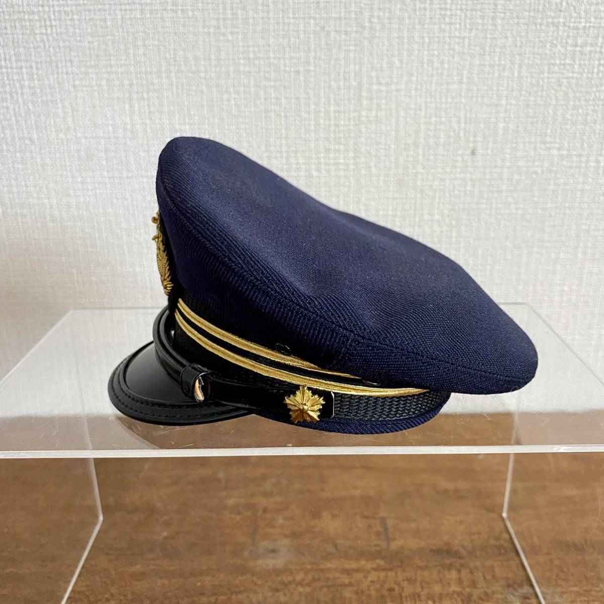 希少 ミニチュア 警察官帽子 制帽 帽子 / ミニサイズ 警視庁 ポリス
