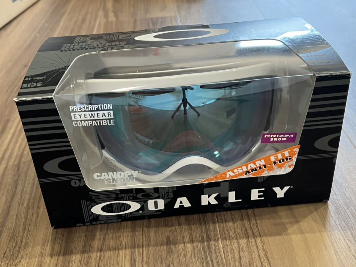 オークリー ゴーグル キャノピー CANOPY Factory Pilot Whiteout Prizm