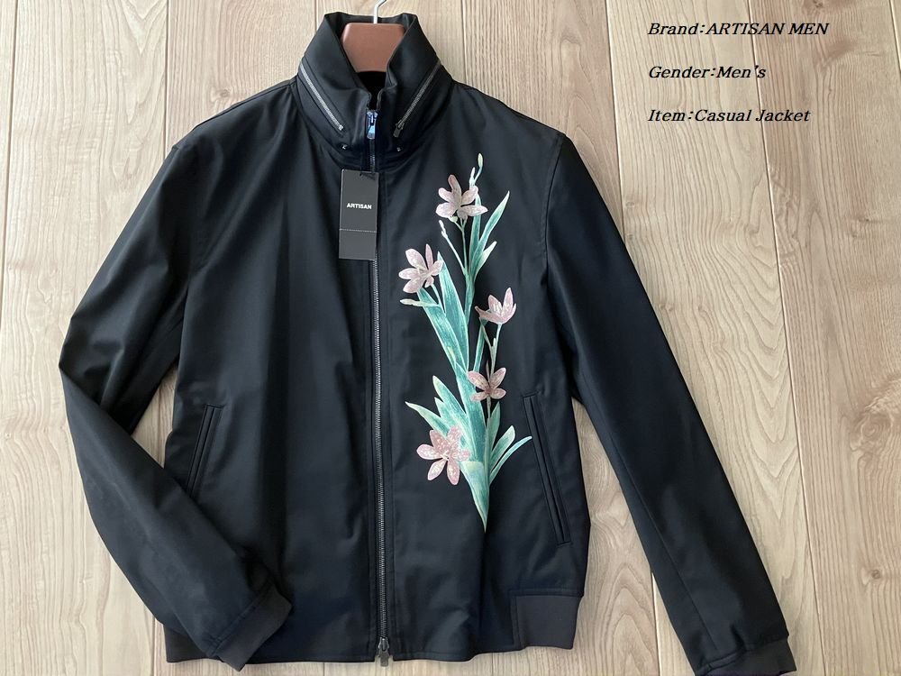 新品 ARTISAN アルチザン メン 最高級 Japan Made MA-1ブルゾン 05 