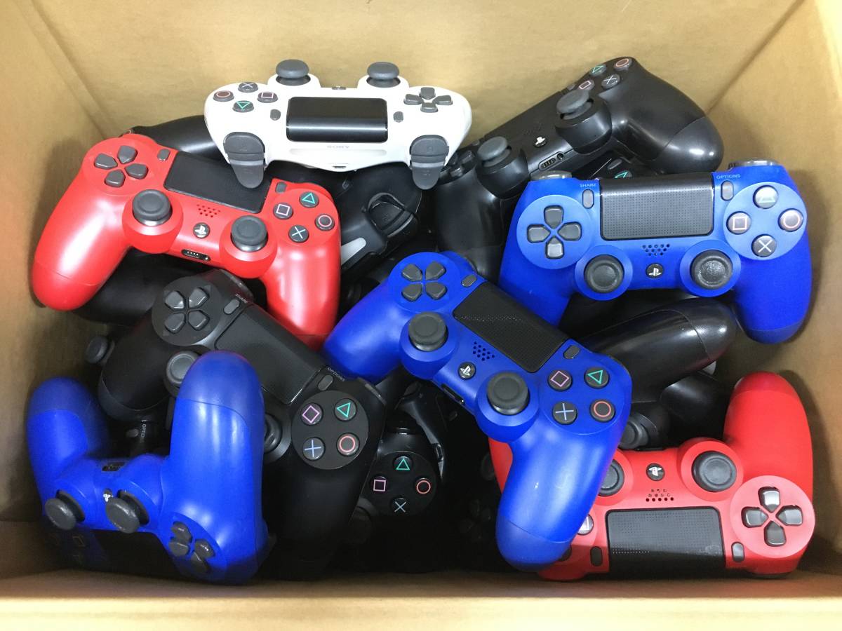  PS4 コントローラー 約40個セット まとめ 純正品 動作未確認 ジャンク プレイステーション4 z3-409/0/0(アクセサリ、周辺機器)｜売買されたオークション情報、yahooの商品情報をアーカイブ公開 - アクセサリ、周辺機器