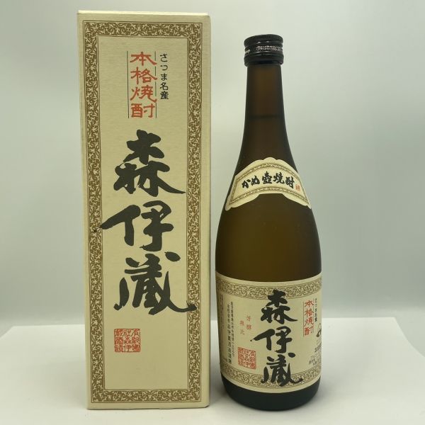 ALC113-J21287-1 森伊蔵 さつま名産 本格焼酎 さつまいも 米麹 かめ壺