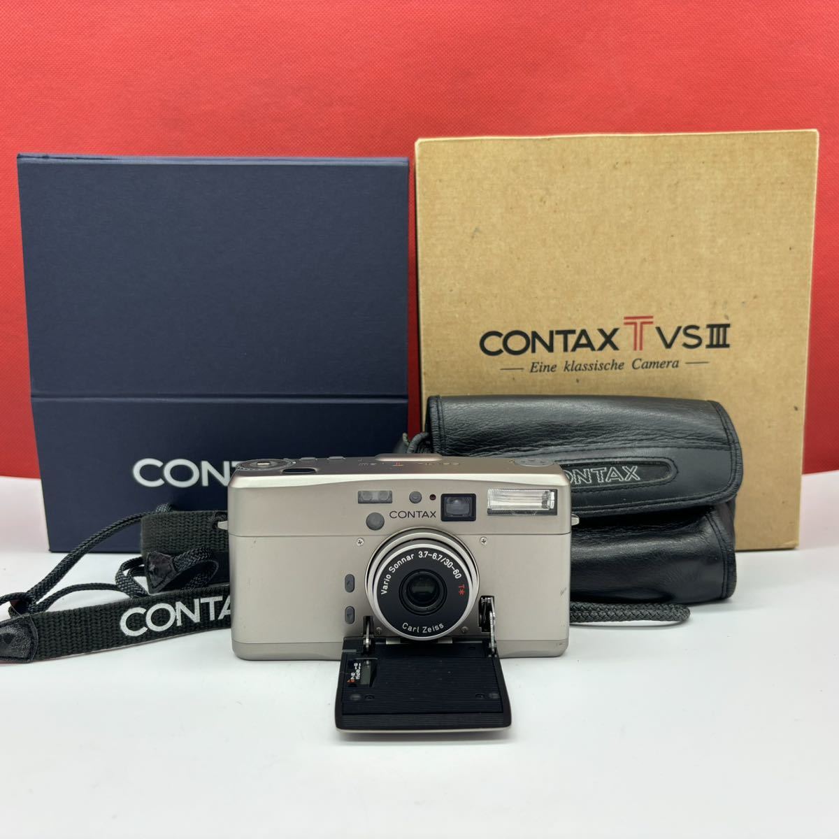 ◇ CONTAX TVS Ⅲ コンパクトフィルムカメラ Carl Zeiss Vario Sonnar