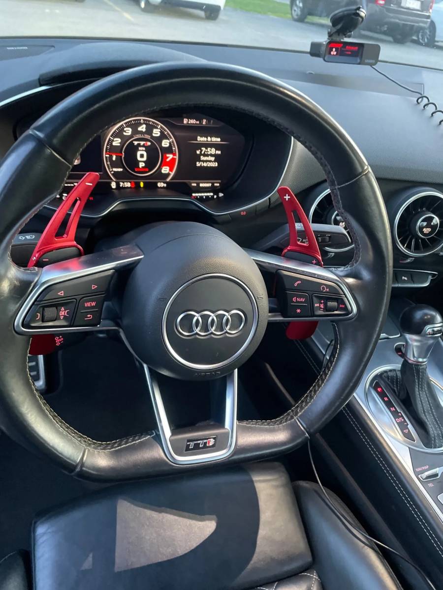 パドルシフト アウディ ステアリング シフター パドルシフト