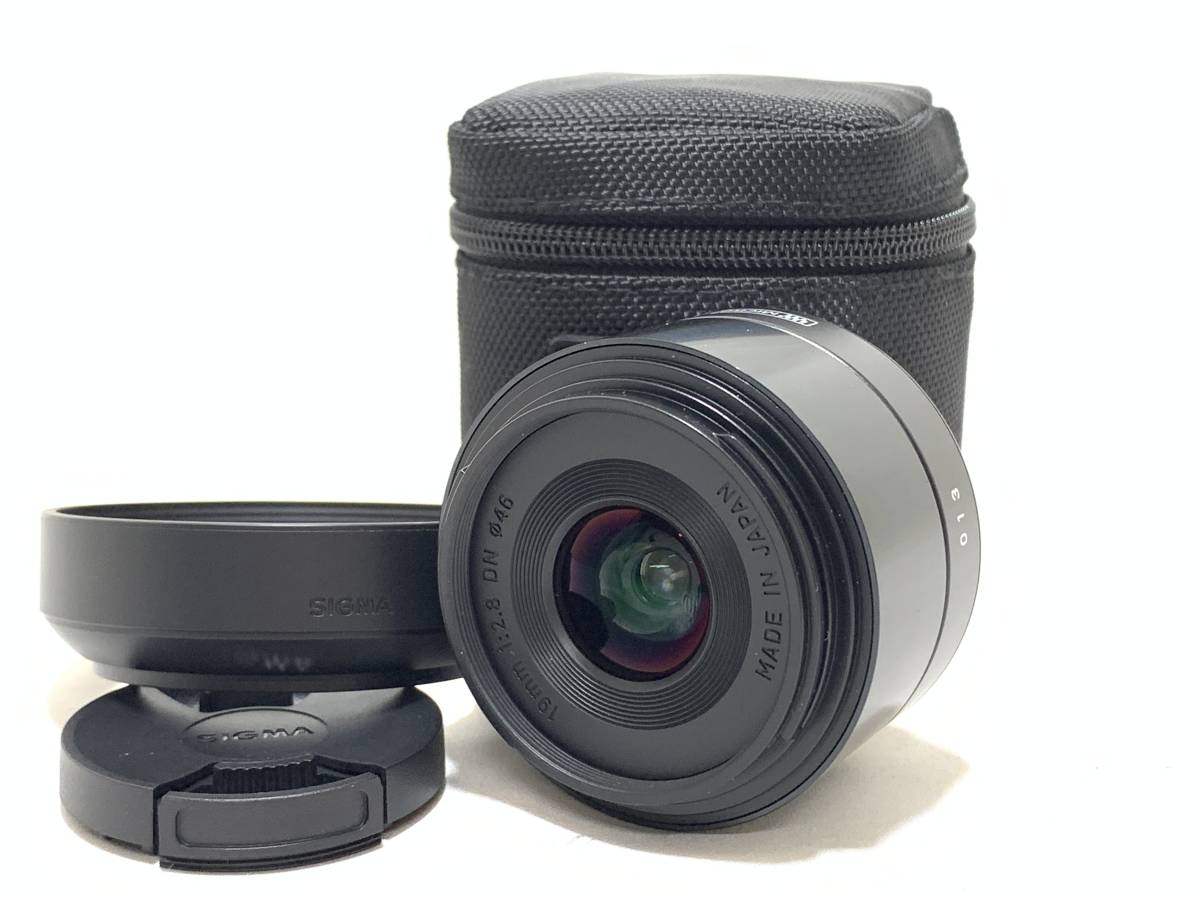 ☆特上品☆ SIGMA シグマ 19mm F2.8 DN ソニー SONY Eマウント @2034 DN