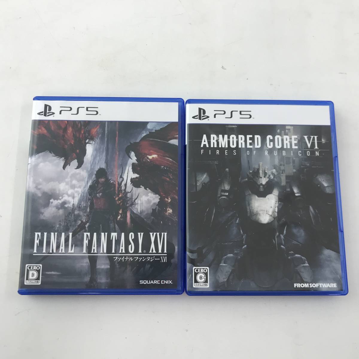 1円～】PS5ソフト 2本セット FINAL FANTASY XVI(FF16)、アーマード