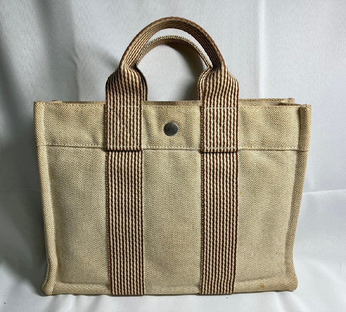 中古品】『10-212』HERMES エルメス ニューフールトゥMM トートバッグ 
